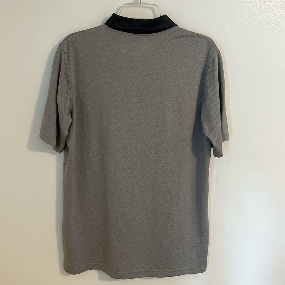 Utah Utes Russell athletic gray button up polo shirt size M - Picture 5 of 6